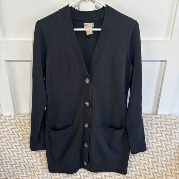 Duluth Trading Company Women’s Shiftless Longline Cardigan Sweater - Picture 1 of 7
